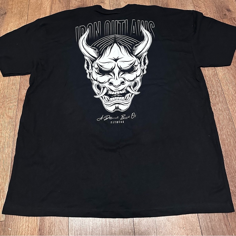 Iron Outlaws Oni Mask Oversized Tee XL